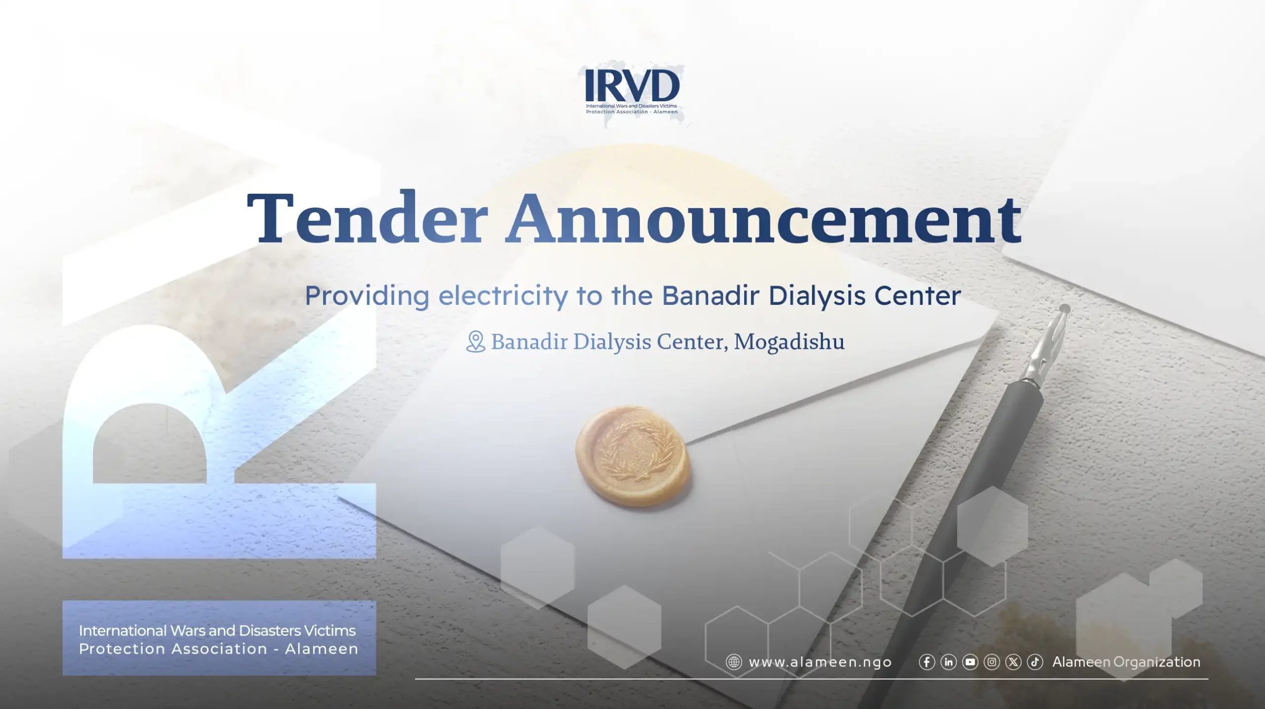 Providing electricity to the Banadir Dialysis Center